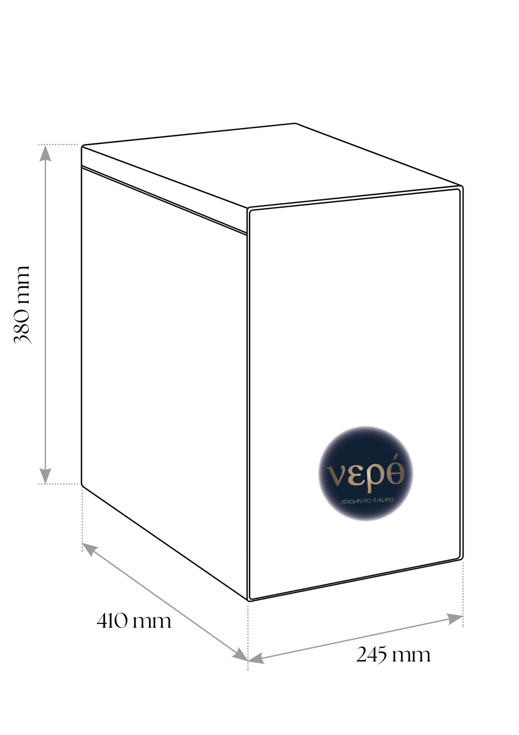 VEPO' Lumina - Depuratore ad osmosi inversa Frigo Gasatore